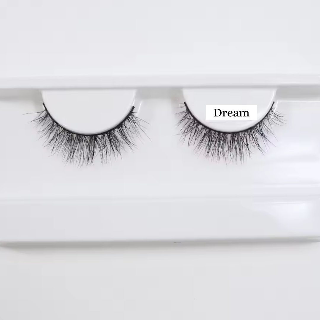 Natural Mink Wispy Fluffy Eyelashes