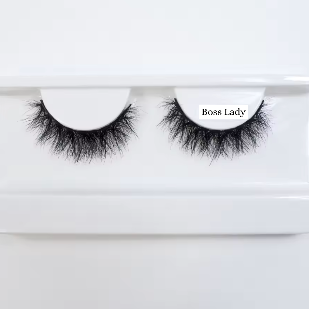 Natural Mink Wispy Fluffy Eyelashes