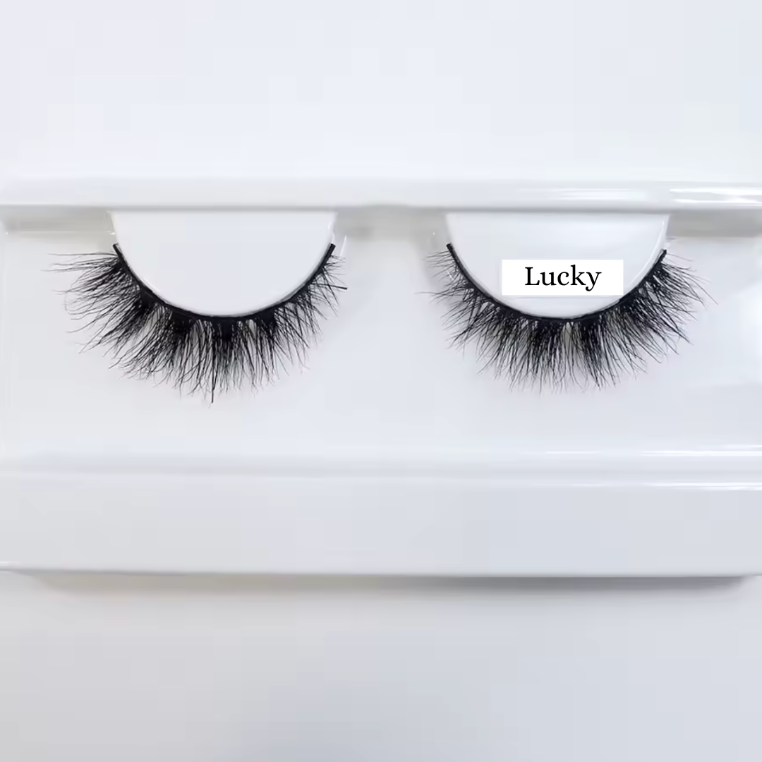 Natural Mink Wispy Fluffy Eyelashes