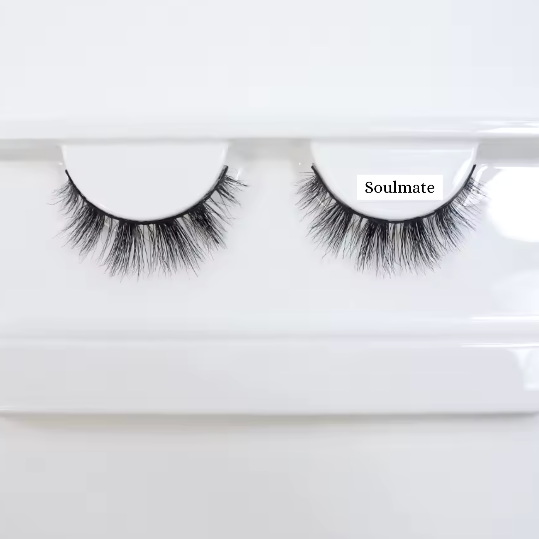 Natural Mink Wispy Fluffy Eyelashes