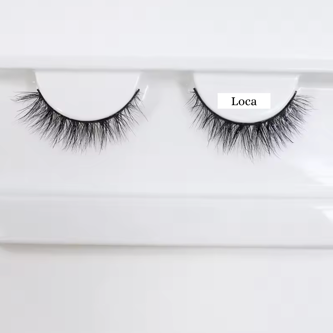 Natural Mink Wispy Fluffy Eyelashes