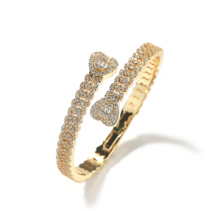 Gold Bangle Bracelet 