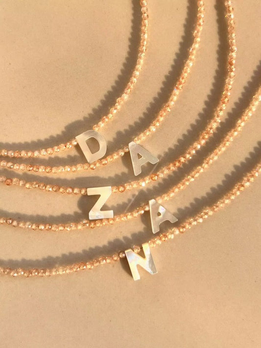 Ocean Initial Necklace